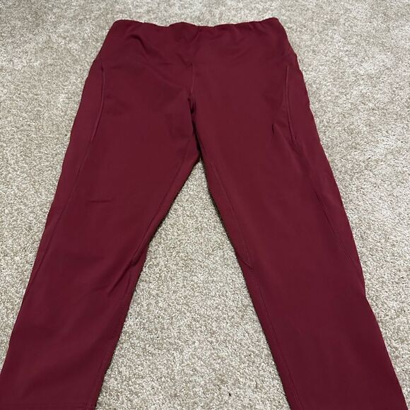 Mauve athletic leggings - Picture 1 of 3